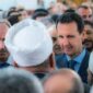 Presiden Assad dalam acara Lebaran tahun lalu(rtr)