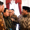 Memenuhi janji mendukung PSSI, Presiden Prabowo Subianto menambah anggaran PSSI tahun 2025 ini, semula Rp 150 miliar, menjadi Rp 227 miliar. Instagram@erickthohir