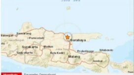 Foto: Istimewa 
Laporan BMKG terkait Gempa Magnitudo 3,3 di Kabupaten Gresik