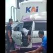 Mobil jenazah RS Gambira Kediri mengalami kecelakaan melawan KA di Kras, Kediri, sopir meninggal dunia. Instagram@ikl_nusantara