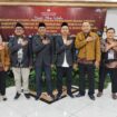 Komisioner KPU Kabupaten Jombang  dan PPK Gudo setelah selesai Rekapitulasi di  Ballroom Hotel Yusro,3 Desember 2024 (foto: Kredonews.com)