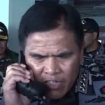Laksamana Muhammad Ali memeerintahkan penembakan rudal Exocet ke pulau Gundul, Karimun Jawan, sebagaian bagian latihan gabungan Latihan Operasi Laut Gabungan (Latopslagab) II Tahun 2024, Selasa 10 Desember 2024. tangkap layar video @merindink