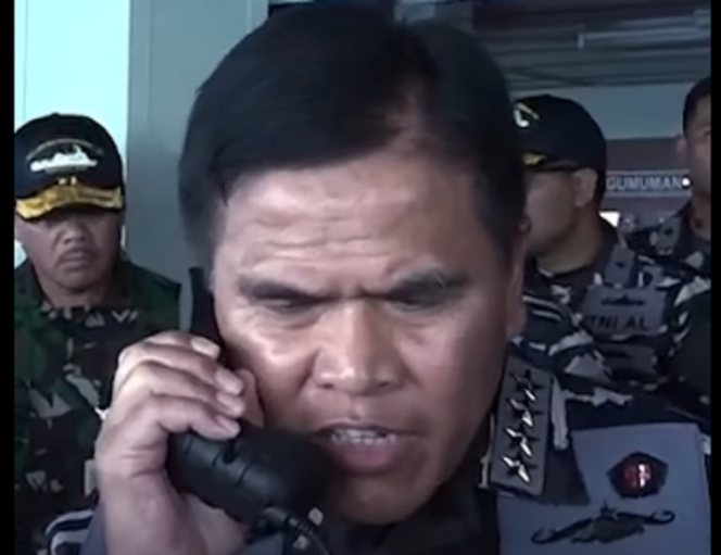 
					Laksamana Muhammad Ali memeerintahkan penembakan rudal Exocet ke pulau Gundul, Karimun Jawan, sebagaian bagian latihan gabungan Latihan Operasi Laut Gabungan (Latopslagab) II Tahun 2024, Selasa 10 Desember 2024. tangkap layar video @merindink