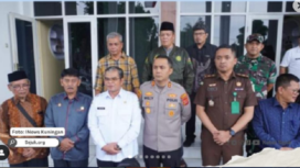 Forkompimda Kuningan menggelar konferensi pera larangan acara tahunan Ahamadiyah, yang mendapat kecaman dari sejumlah pegiat LSM anti intelorensi termasuk SETARA Institut. instagram@setara_institut