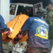 Setelah berhasil ditemukan oleh Tim SAR di sebuah cuban (cerukan air), sejauh 1 km dari titik terpelest, jenazah Gunung Bekel jenzah Cika, 17, dibawa ke rumah sakit. instagram@kabardepanmojokerto