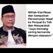 Gus Miftah minta maaf lewat video kepada penjual es teh. Instagram@bali_channel