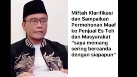 Gus Miftah minta maaf lewat video kepada penjual es teh. Instagram@bali_channel