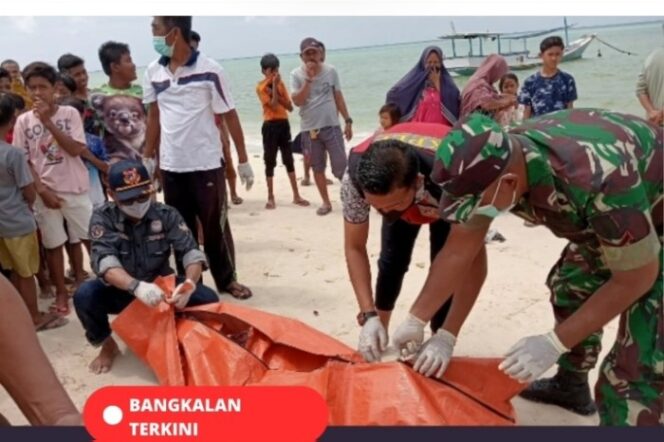 
					Warga menemulan jenazah Rohman di bibir pantai Masalembu, berjarak sekitar 200 km dari Bangkalan. Instagram@bangkalanterkini