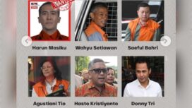 Inilah daftar nama orang yang diduga terlibat kasus lingkaran pergantian antar waktu (PAW) Harun Masiku yang menyuap komisioner KPU, Wahyu Setiawan. Instagram@narasinewsroom