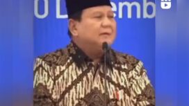 Presiden Prabowo saat memberikan pengarahan dalam Musrenbang, di Jakarta, Senin, 30 Desember 2024. Instagram@kabarlampung