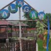 Suasana wisata  Lapangan Randegansari (Talagan) yang indah setelah disulap dari telaga menjadi wanita alam (KREDONEWS,com/Sanny)