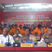 Kapolda Sulsel Irjen Yudhiawan Wibisono menggelar konferensi pers di Gowa, 19 Desember 2024, terkait pembongkaran pecentakan uang palsu di kantor Perpus Kampus UIN Alaudin, Makassar. Instagaram@darmakuin.official