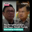 Jsusuf Kalla terpilih secara aklamasi sebagai Ketua Umum PMI, Senin 9 Desember 2024, tetapi muncul Agung Laksno yang menyatakan sebagaui ketua umum PMI versi Munas versinya sendiri pada hari Minggu 8 Desember 2024. instagram@kumparan