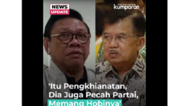 Jsusuf Kalla terpilih secara aklamasi sebagai Ketua Umum PMI, Senin 9 Desember 2024, tetapi muncul Agung Laksno yang menyatakan sebagaui ketua umum PMI versi Munas versinya sendiri pada hari Minggu 8 Desember 2024. instagram@kumparan