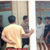 Polisi melakukan penyelidikan dan memintai keterangan para terduga dalam kasus tewasnya Nuris Hidayattullah, 14, pelajar SMP yang jasadnya ditemukan di kebun buah naga, Tegaldlimo, Banyuwangi. tangkap layar video youtube@TVOne