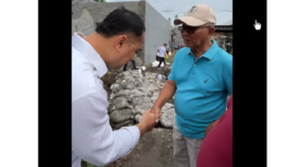 Plengsengan bozem pintu air jebol, penyebab banjir di kawasan Simo Hilir, tangkap layar video@ericahyadi_