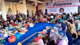 Acara sedekah laut dan festival nelayan di desa Karangagung, Tuban, dilaksanakan 12 Desember 2024. Foto: dok/ panitia
