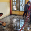 Listri padam, penjaga gereja pasang lilin menyebabkan kebakaran di gereja GPDI E Shaday, Keputih, Surabaya, Lampung Tengah, Jumat 20 Desember 2024, pagi. Foto: tribratanews.polri.go.id