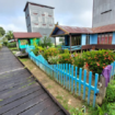 Beginilaj susana salah sudut desa Karuing, kabupaten Katingan, Kalimantan Tengah. Rumah, jalan dan taman yang tertata secara baik. Sangat layak dipsarkan kepada wisatawan nusantara maupun luar negeri. Foto: Gandhi Wasono