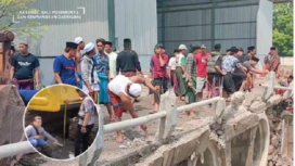 Inilah tempat kejadian perkara (TKP) seorang karyawan tewas akibat kecelakaan kerja, seorang karyawan PT Tri Setia Cipta Persada di Desa Watuprapat, Kecamatan Nguling, Kabupaten Pasuruan. instagram@pasuruan.kekinian 