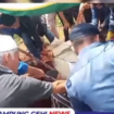 Proses pemakaman warga Bandar Lampung penyandang obesitas seberat 200 kg, dilaksanakan Kamis, 12 Desember 2024. instagram@lampunggehnews