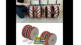 Omniwheel roda multifungsi yang mampu bergereak ke segala arah. instagram@kamus.ai