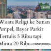 Warga menumpahkan keluahan soal parkir di kawasan wisata religi Sunan Ampel di akun instagram@sekitarsurabaya.id
