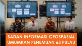 Badan Informasi Geospasial (BIG) telah menemukan sebanyak 63 pulau baru yang tersebar di   Nusantara. instagram@infodenpasar
