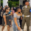 Tim gabungan Satpol PP, Polisi dan Kodim melakukan peorasi sweeping seluruh angkringan, warung kopi yang menyediakan pramusaji seksi, saat itu menjaring 26 pramudaja dan 16 anak muda sedang pesta minuma minuman keras. Instagram@aslisuroboyo