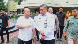Warsito menegaskan, dunia pendidikan harus jadi benteng pertama untuk menangkal judi online. (Foto: KREDONEWS.COM/ Anwar Hudijono)
