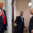 Trump membahas AI dengan, dari kiri ke kanan, salah satu pendiri Oracle Larry Ellison, CEO SoftBank Masayoshi Son, dan CEO OpenAI Sam Altman/Reuters