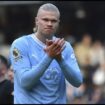Striker Man City  Erling Haaland