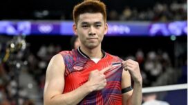 Tunggal putra Thailand Kunlavut Vitidsarn/Badminton Photo