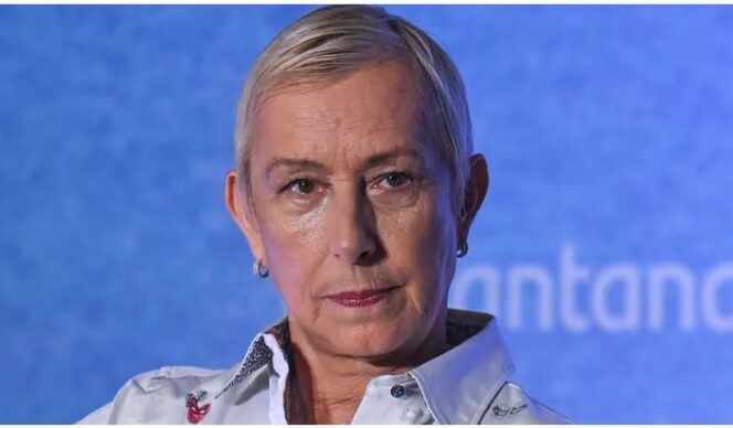 
					Petenis legendaris Martina Navratilova