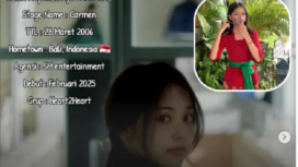 Nyoman Ayu Carmenita, gadis asli Bali, saat ini sudah memulai debut masuk dalam Grup H2H (Heart to Heart) di bawah naungan SM Entertaiment Korea. Instagram@balichannel