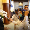 Adhy Karyono Penjabat (Pj) Gubernur Jawa Timur, saat diwawancara wartawan.  Foto; Humas Pemrov Jatim.