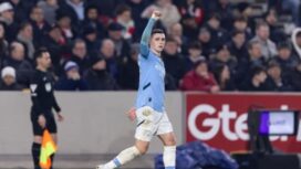 Dua gol Man City dari Foden Foden / Gaspafotos/MB Media/GettyImages