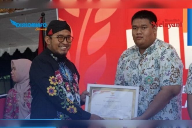 
					Tim Robotik MAN Sumenep mendapatkan apresiasi dari Bupati Dr. H. Achmad Fauzi Wongsojudo, SH, MH, pada Bupati Award 2024, di Pendopo Agung Keraton Sumenep, Senin, 30 Desember 2024. Instagram@kominfosumenep