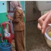 Video yang memperlihatkan siswi SMA Sulthan Baruna, Cianjur, Jawa Barat, sedang menjalani tes kehamilan viral di media sosial. (Instagram/cianjurtea_) 
