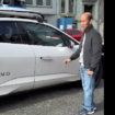Inilah pengalaman pertama Arcandra Tahar menggunakan taksi online tanpa pengemudi Waymo di San Francicsco. Instagram@arcandra.tahar