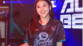 DJ Almira Berto kelahiran Sidoarjo berusia 21 tahun batal manggung di acara Urban Night di lapangan Saronggi, Sumenep, Minggu, 19 Januari 2025. Instagram@djalmiraberto