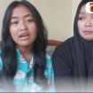 (Kiri) Sevina Azahra, 15, korban yang terseret arus pantai Pangandaran berhasil diselamatkan oleh Aipda Anumerta Anditia Munartomo, 25, yang menyebabkan polisi ini kemudian meninggal dunia. Instagram@humaspoldajabar 