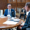 Perdana Mentri Malaysia, Anwar Ibrahim bertemu dengan bos Sinar Mas Group, Franky O. Widjaja, sebelum bertemu dengan Presiden Prabowo Subianto di Kualalumpur, Kamis 9 Januari 2025. instagram@anwaribrahim_my