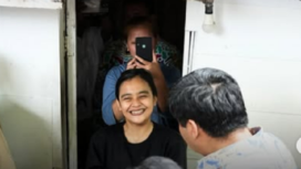 Menteri Perumahan dan Kawasan Permukiman (PKP) Maruarar Sirait  meninjau kesiapan relokasi warga penghuni kolong jembatan Taman Sari di Bandung Jawa Barat, Kamis, 5 Januari 2025. Instagram@kementrianpkp
