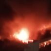 Situasi kebakaran di Glodok Plasa, Jakarta Barat, Rabu (15/1/2025) (Foto: tangkapan layar TikTok @gakfernahfyp)