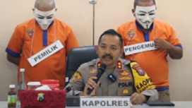 Kapolres Batu AKBP Andi Yudha Pranata, bersama Wakapolres Batu, Kadishub Kota Batu, Kasipidum Kejari Batu melaksanakan konferensi pers menetapkan tersangka baru terkait Laka Lantas Bus Pariwisata Rem Blong pada Rabu (8/1). Acara bertempat di Rupatama Polres Batu, Jumat, 17 Januari 2025. Tangkap layar video instagram@polresbatu.offical.
