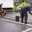 Speed bump (polisi tidur) di Jl. RA kartini, depan rumah makan Cianjur, padaan akhirnya dipankagas lebih rfendah untuk menghindari banyak kecelakaan di lokasi itu, Senin 27 Januari 2025. tangkap layar video instagram@pasuruan.kekinian
