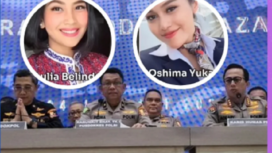 Polisi mengungkap identitas tiga korban tewas kebakaran Glodok Plaza, Jakarta Barat, dalam konferensi pers di Jakarta, Jumat 24 Januari 2025. Instagram@mygigsmedia

