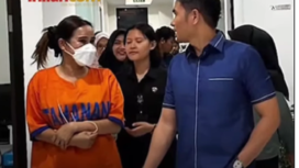 Direskrimsus Polda Jatim melakukan penahanan terhadap Isa Zega, dikenal sebagai trangender, karena menyerang kehormatan Shandy Permatasari istri Juragan 99. Tangkap layar video instagram@inilahcom