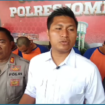 AKP Margono Suhendra, Kasat Reskrim Polres Jombang, memberikan penjelasan tentang pengungkapan kasus pencurian motor di wilayah Jombang, Sabtu 24 Januari 2025.  tangkap layar video@jombanginfromasi_